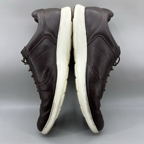 Cole Haan Grand.OS Sneakers Men Size 13 M Brown Leather Lace Up Comfort Shoes - Picture 6 of 9